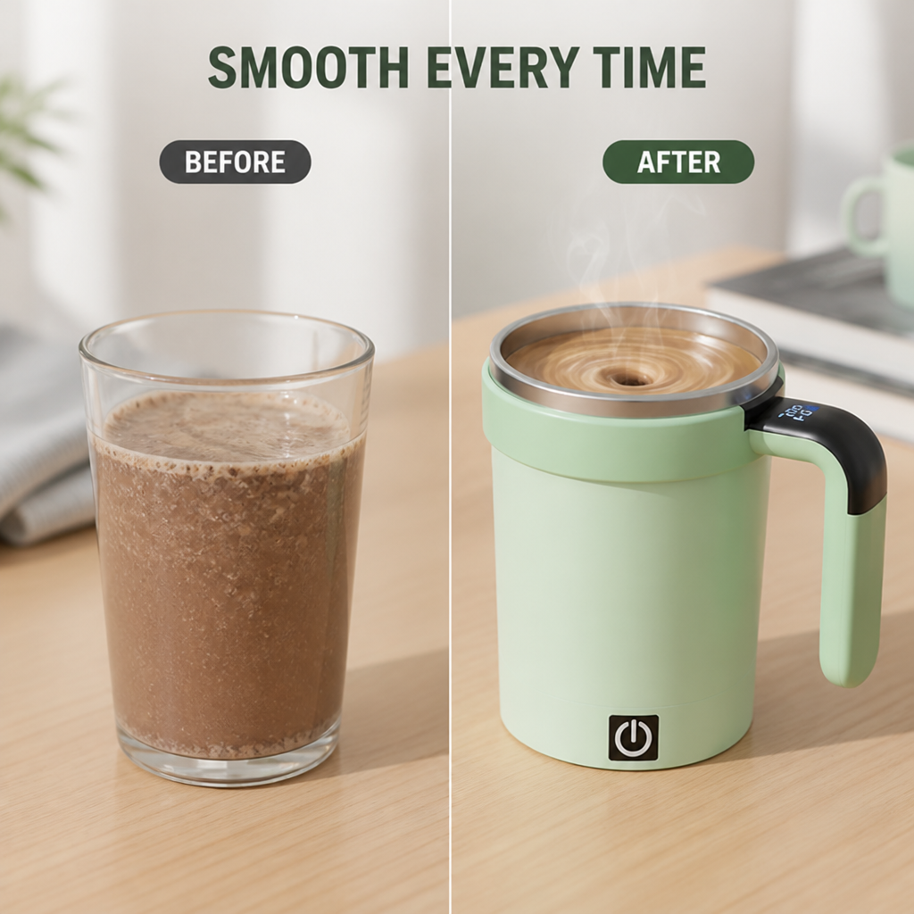 VortexSip™ — Instantly Perfect Drinks That Power Your Day Without the Hassle