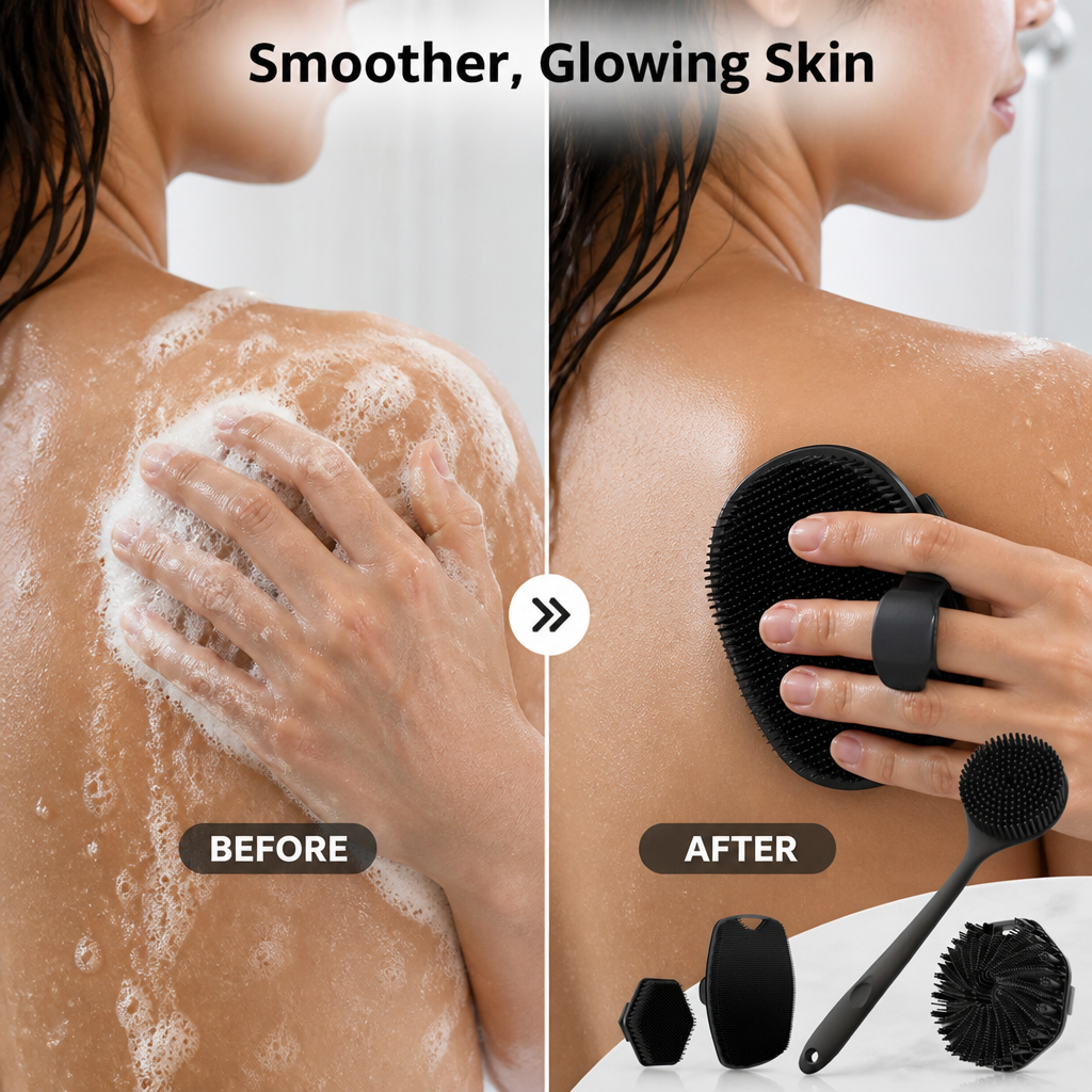 SilkSculpt™ Bath Brush Set — Reveal Silky-Smooth Skin That Feels Fresh and Confident Every Day