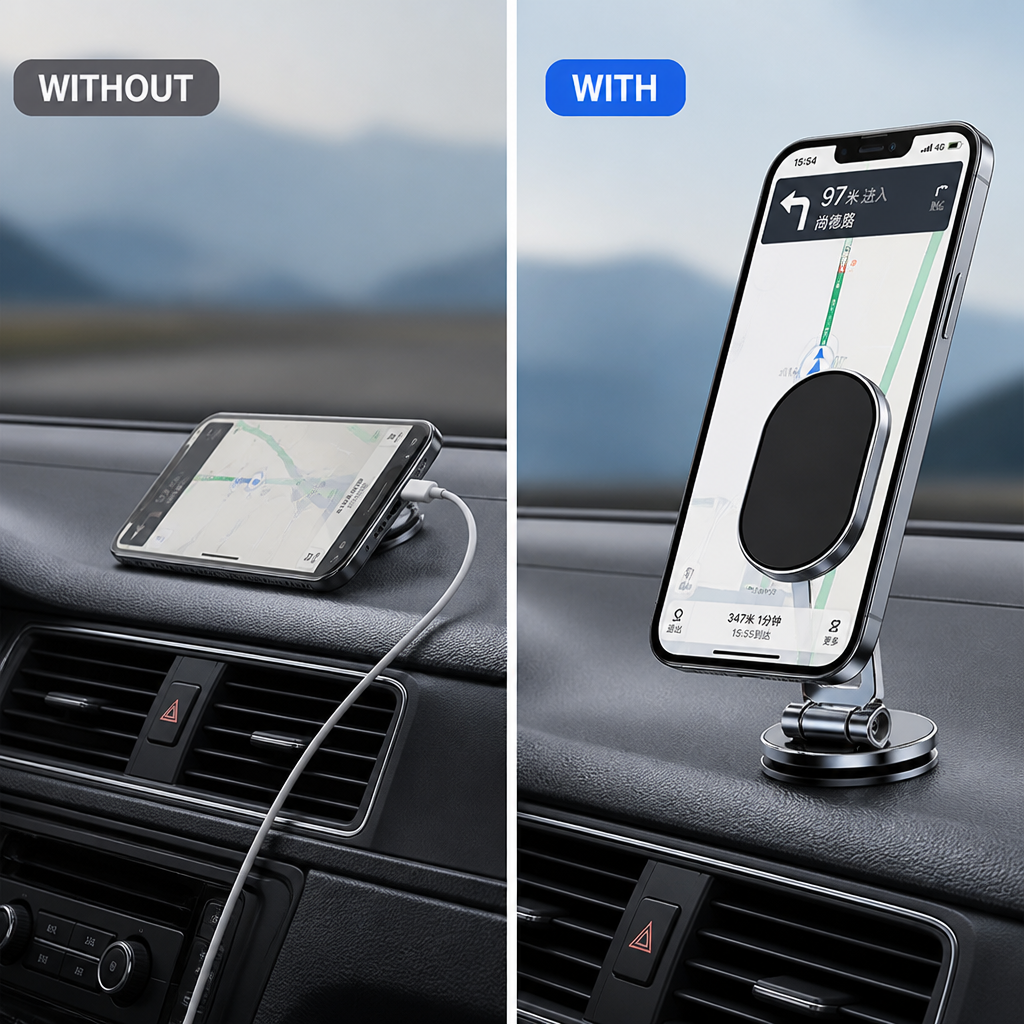 MagnaGrip Pro™ — Drive Confidently with a Grip That Never Lets Go