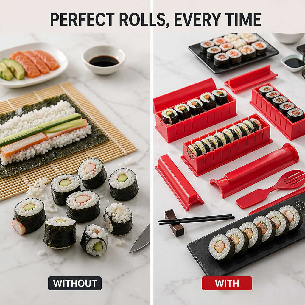 MiyoRoll™ — Create Stunning Sushi Rolls That Wow Every Time
