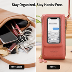 VioraLuxe™ Touchscreen Crossbody — Stay Effortlessly Connected and Secure All Day Long