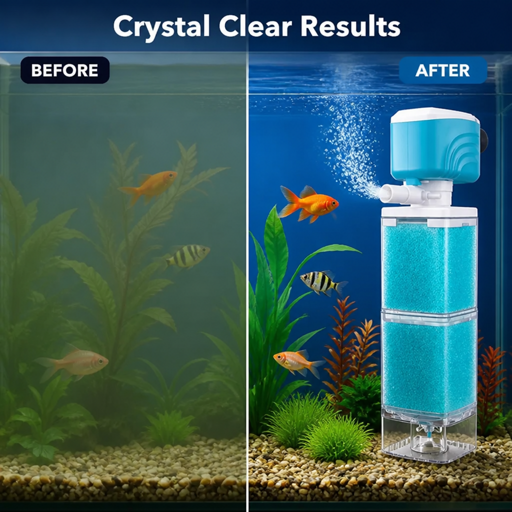 HydraPure™ — Turn Your Aquarium Into a Sparkling, Stress-Free Oasis