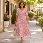 LunaVera™ Polka Dot Midi Dress — Effortless Elegance That Hides Flaws and Boosts Your Confidence