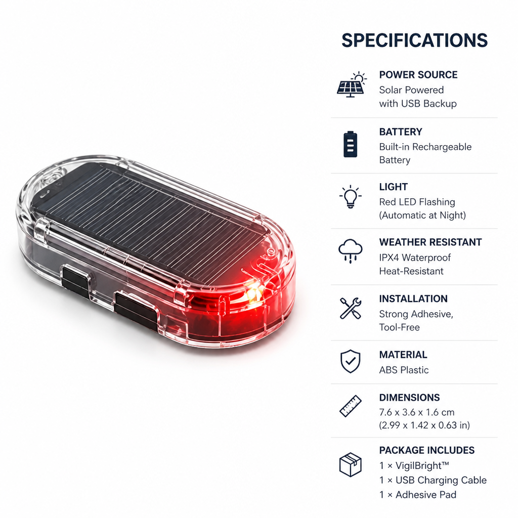 VigilBright™ — The Silent Flash That Shields Your Car All Night Long
