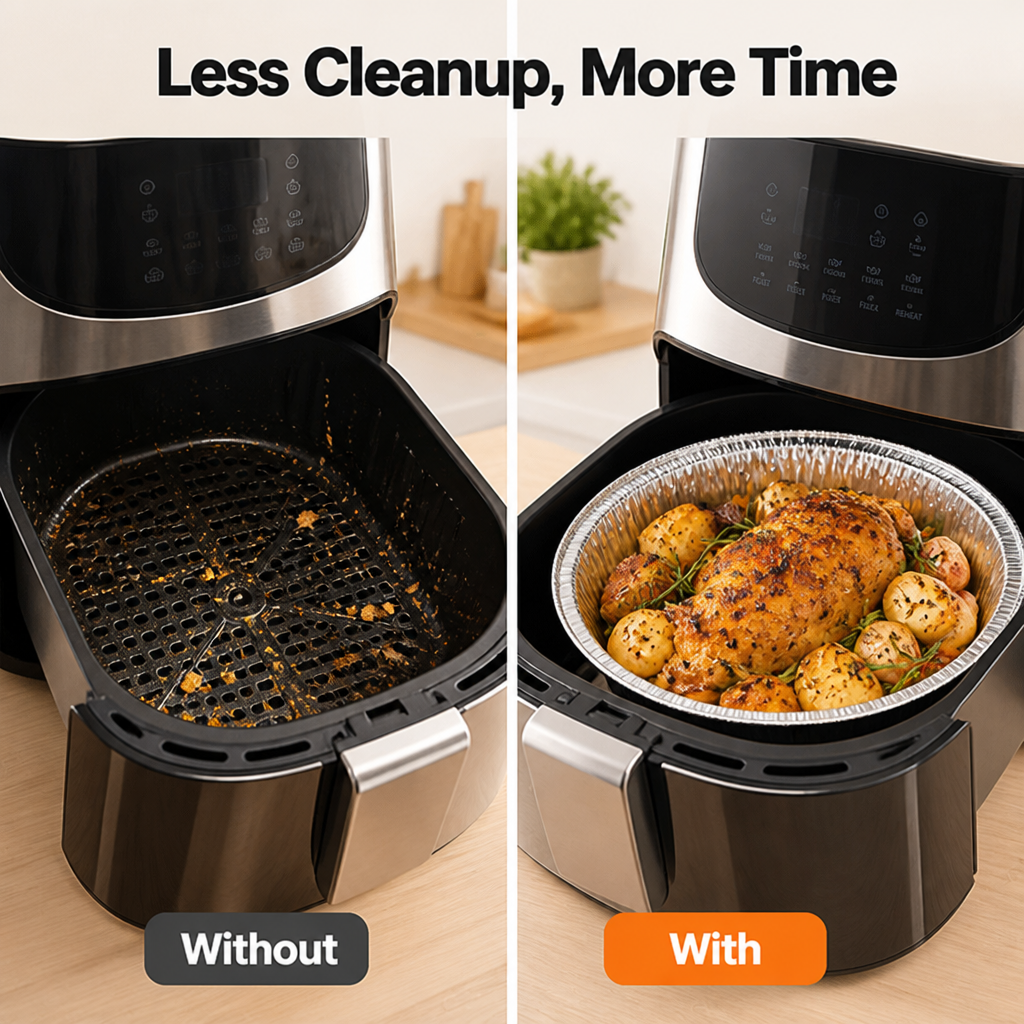 VestaShield™ — Cut Cleanup Time, Savor Every Mess-Free Meal