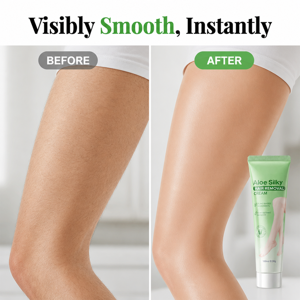SilkAura™ — Effortless, Soothing Smoothness That Makes Your Skin Glow