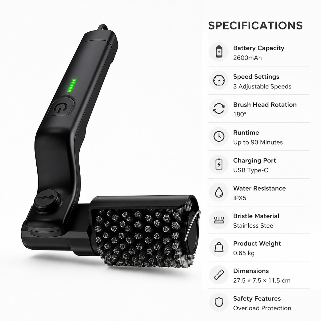 BlazeMaster™ — Effortless Grill Cleaning That Unleashes Your BBQ Power