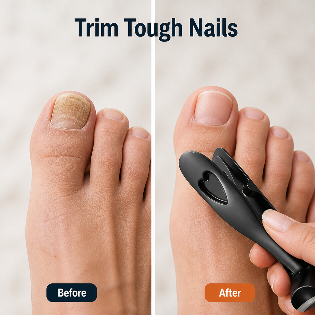 NailEasePro™ — Trim Tough Toenails With More Control and Less Strain