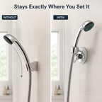 AquaGrip™ — Lock In Your Perfect Shower Angle Instantly Without Drills or Damage