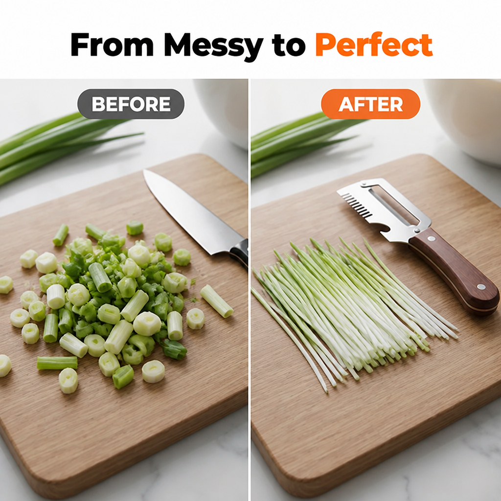 SliceWave™ — Turn Kitchen Chaos Into Effortless, Perfectly Prepped Meals Every Time