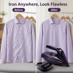 VaporEase™ — Iron Anywhere, Look Flawless Every Time