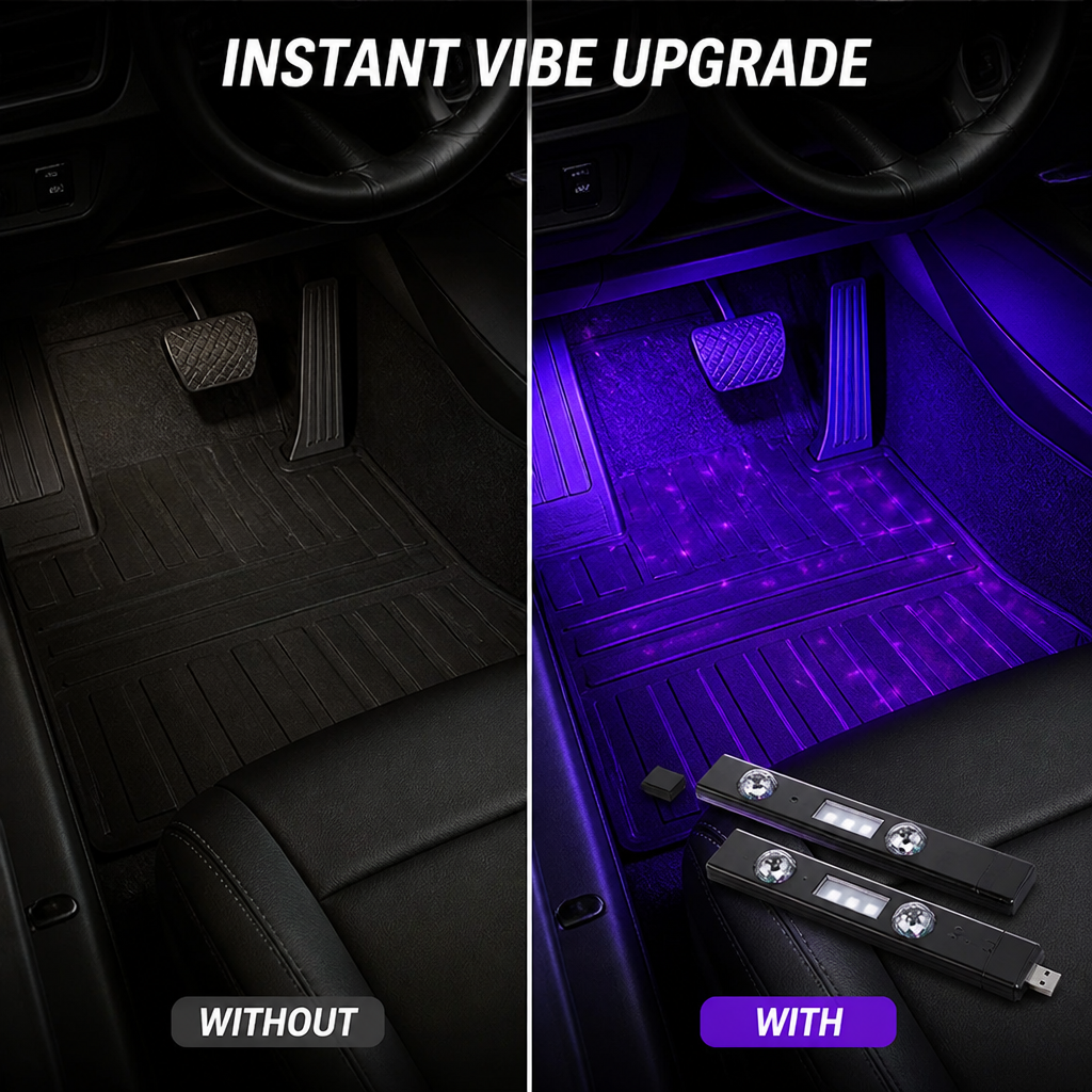 RadiantRide™ — Instantly Transform Your Car Into a Vibe-Packed Escape