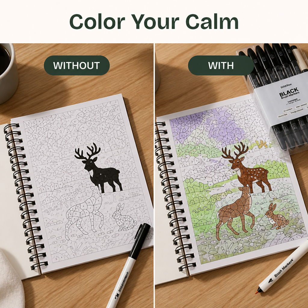 ChromiBloom™ — Unlock Calm Creativity and Bloom with Every Stroke