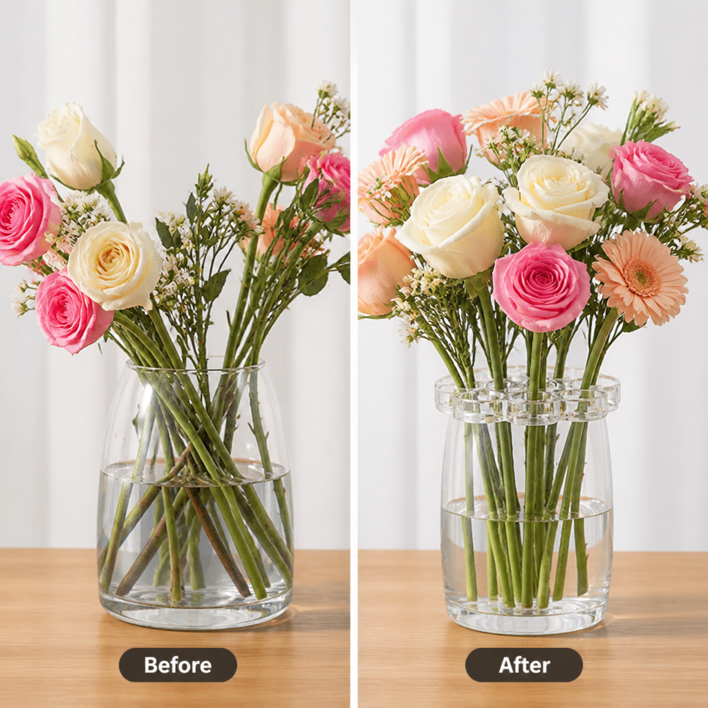 StemSculpt™ — Turn fresh flowers into a beautifully balanced centerpiece