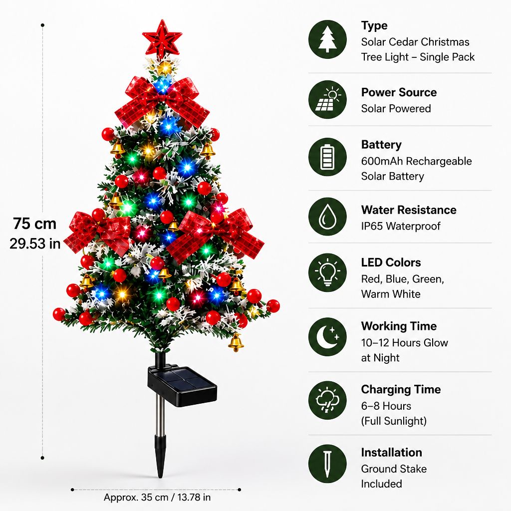 CedarLuma™ — Come Home to a Cheerful Holiday Glow Every Night