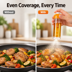 MistPortion™ — Coat Every Bite Evenly, Without the Messy Pour