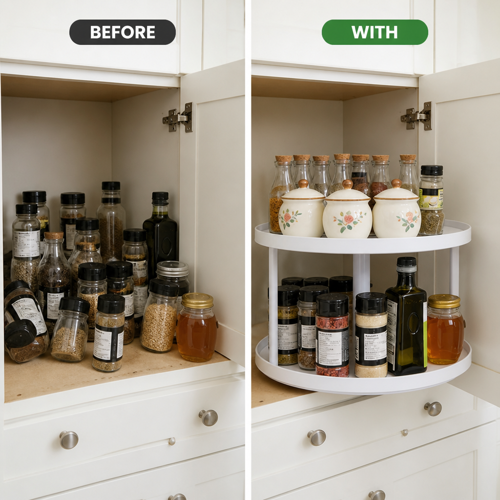 SwirlSpace™ — Instantly Transform Chaos Into Calm, Effortless Kitchen Bliss