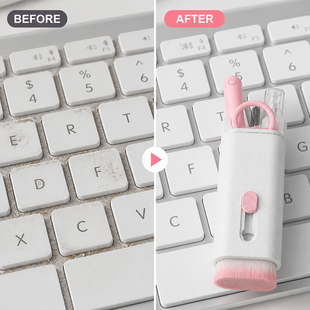 SwiftSweep™ Precision Cleaning Pen — Pocket Power to Make Your Tech Sparkle Like New