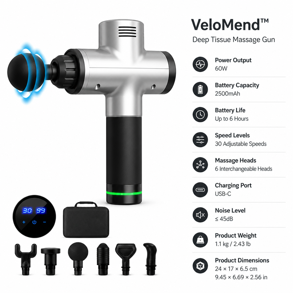 VeloMend™ — Unlock Freedom from Muscle Pain and Move Like New Again