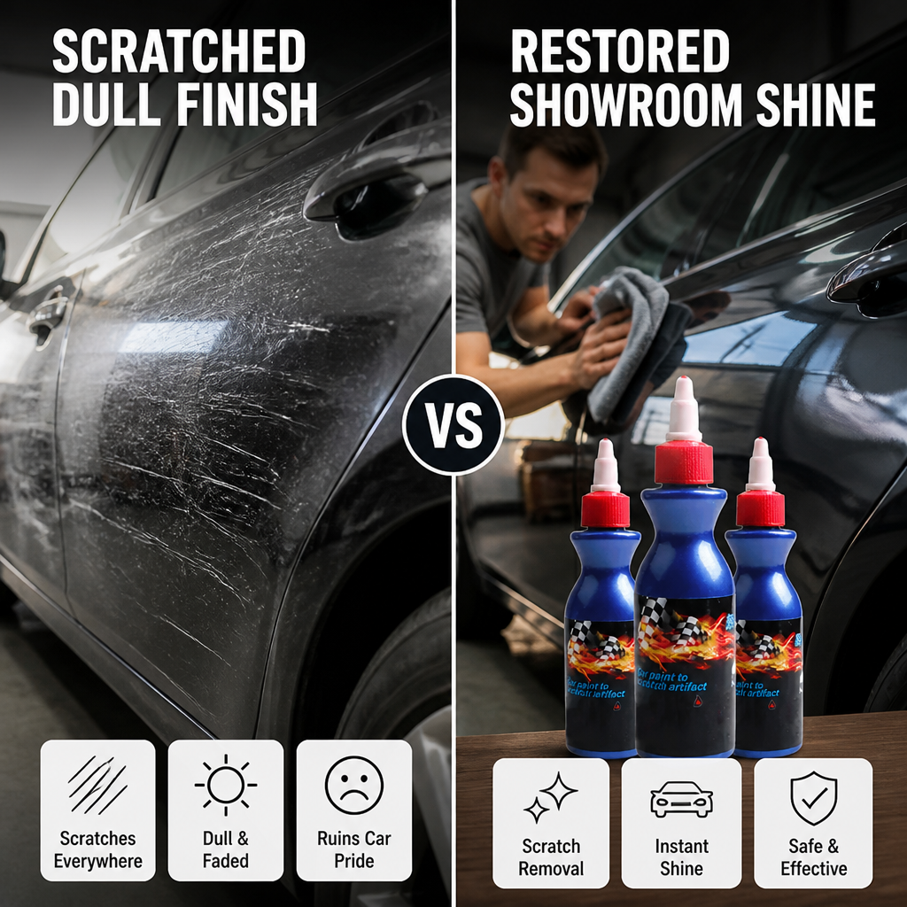 MirraLux™ Paint Rescue — Melt Away Scratches and Reveal Showroom Shine Instantly