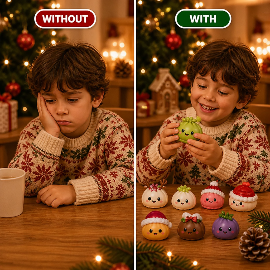 SquishJoy™ — 24 Days of Soft Surprises That Melt Stress and Spark Smiles