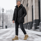 BlazeStride™ — Own Winter with Warm, Dry, Slip-Free Confidence