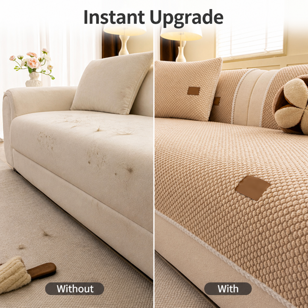 SofaSoothe™ — Sink Into Cozy Comfort, Worry Less About Everyday Messes