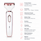 LumaSilk™ — Experience Effortless Confidence with Silky-Smooth, Irritation-Free Grooming Anywhere