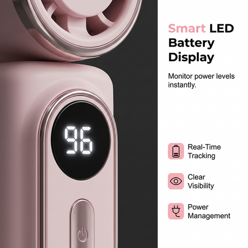 BreezePulse™ — Unleash Instant, Hands-Free Coolness Anywhere You Go