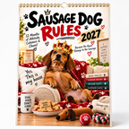 CheekiDachs™ Sarcastic Sausage Calendar — Make Every Day a Hilarious Celebration of Sass and Smiles