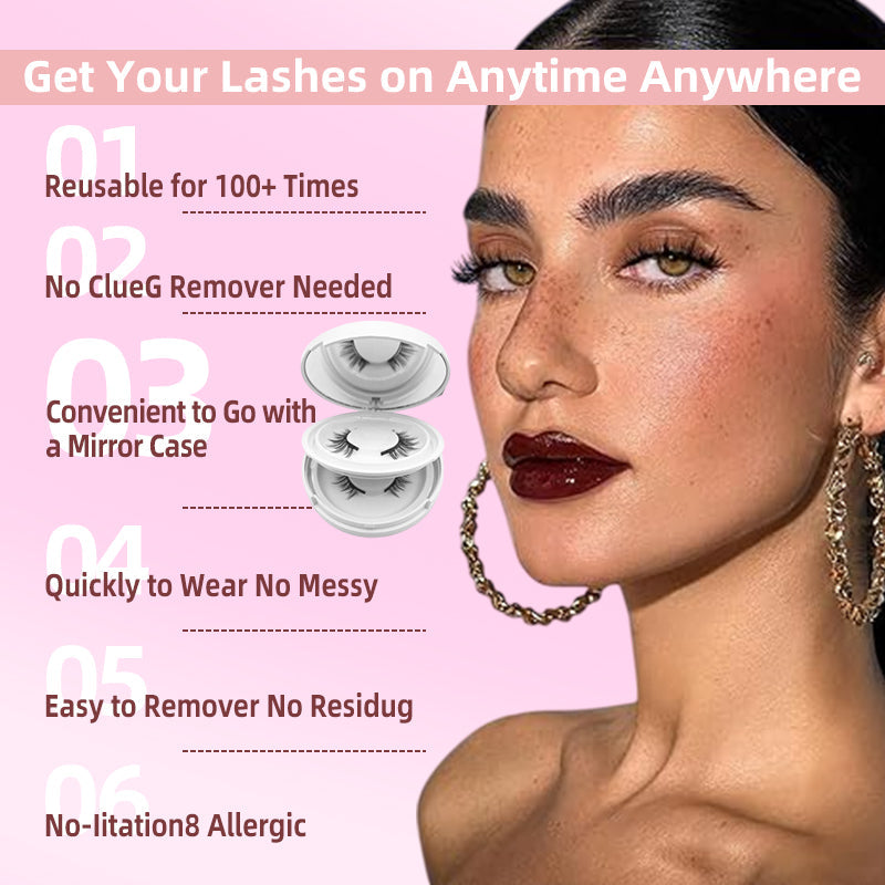 LuxiLash™ — Snap On Stunning Lashes That Feel Like Air and Last Forever