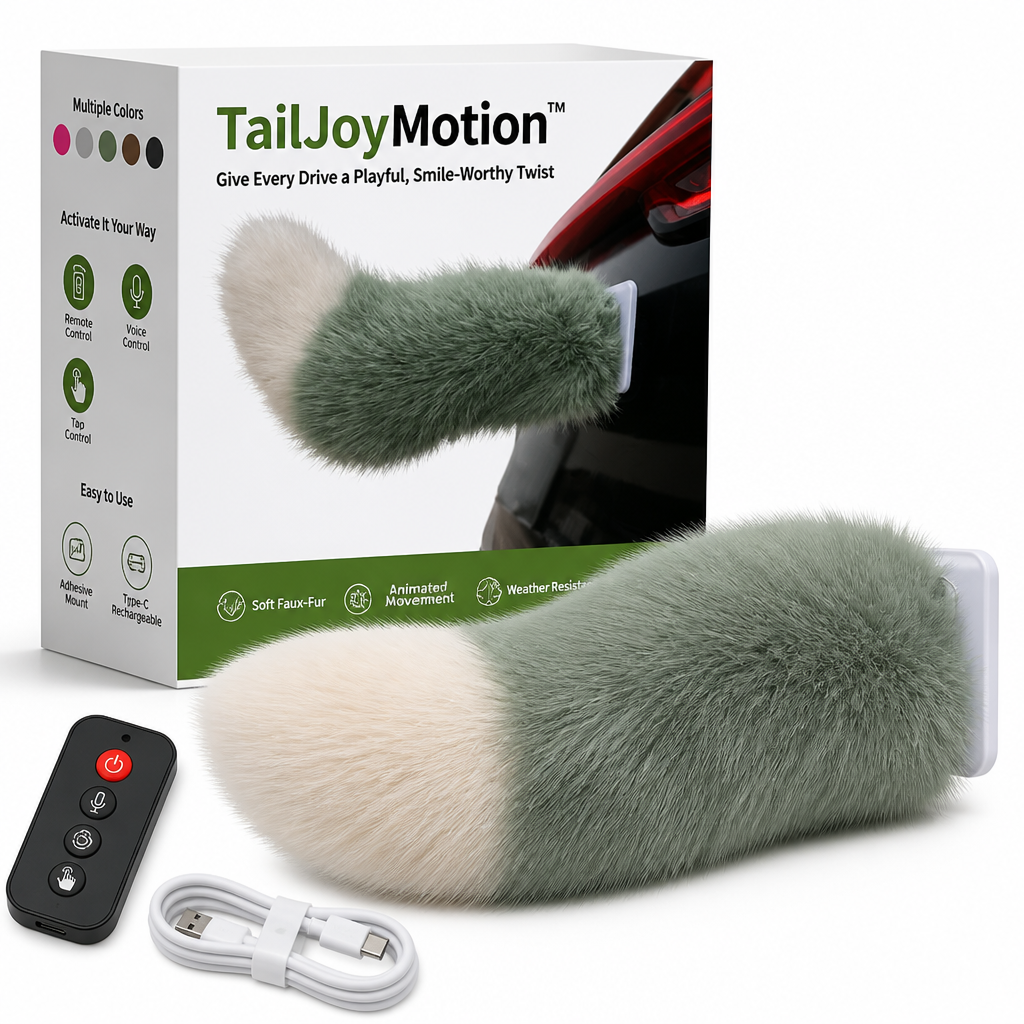 TailJoyMotion™ — Give Every Drive a Playful, Smile-Worthy Twist