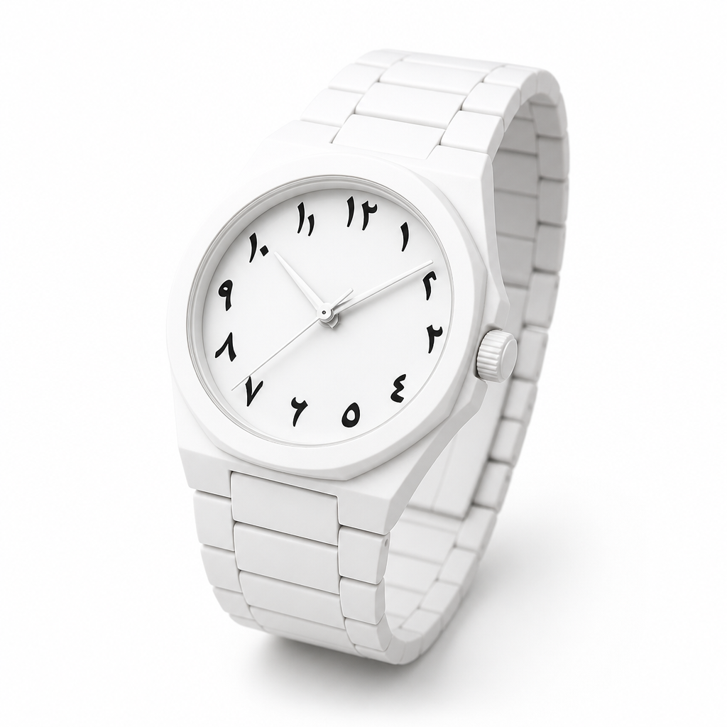 NuraTime™ — Make every outfit feel more personal with bold Arabic style