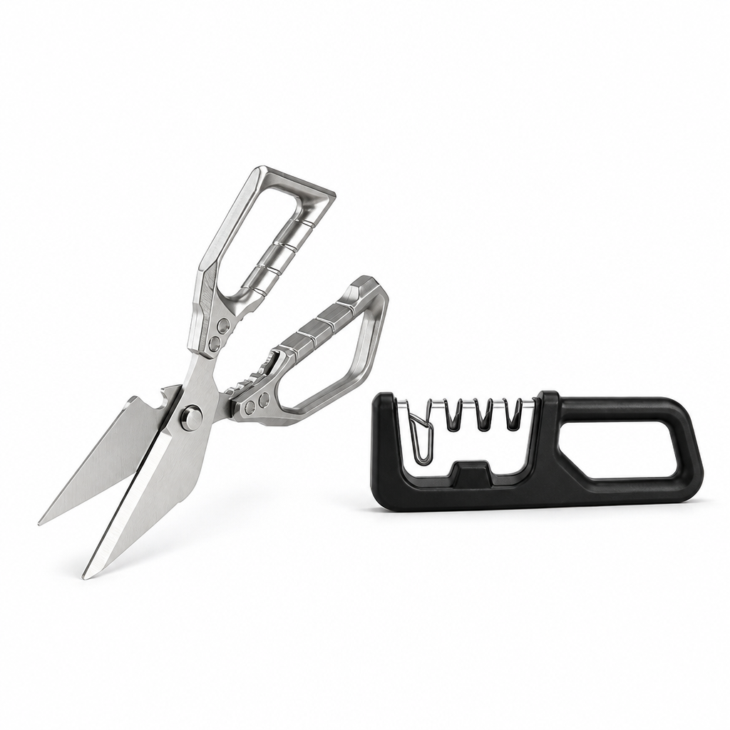 SharperEdge™ Precision Shears — Effortless Power and Comfort to Conquer Every Kitchen Task