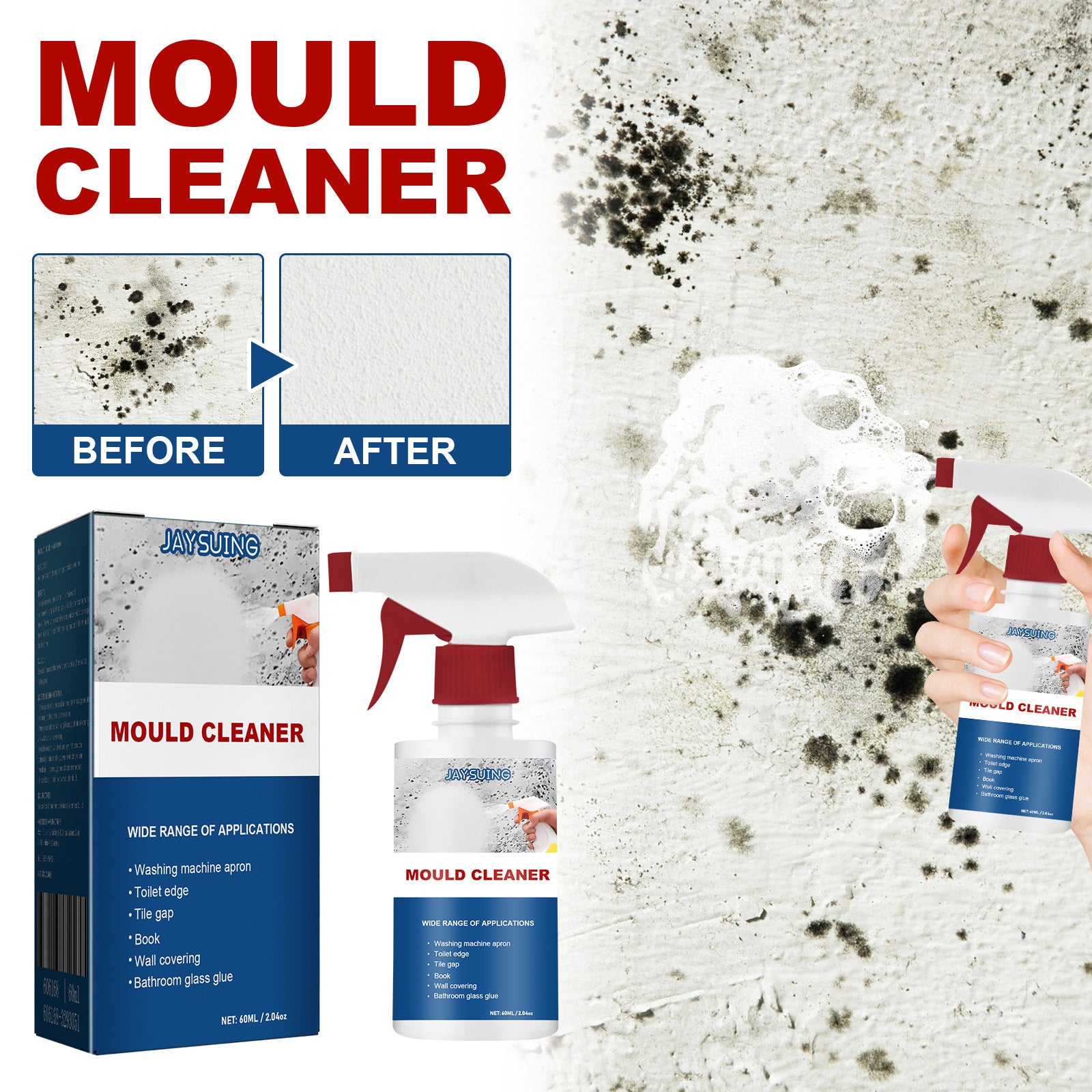 MoldAway™ Foam — Banish Mold Instantly and Enjoy a Fresh, Safe Home That Lasts