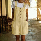 MiraLuxe™ Short Overalls — Slip Into All-Day Comfort and Effortless Style