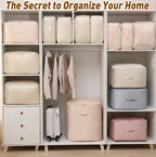SpaceSlim™ Compression Organizers — Unlock Hidden Space and Tame Chaos Instantly