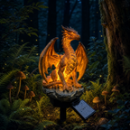 EmberWyrm™ — Ignite Your Nights with a Magical, Solar-Powered Glow