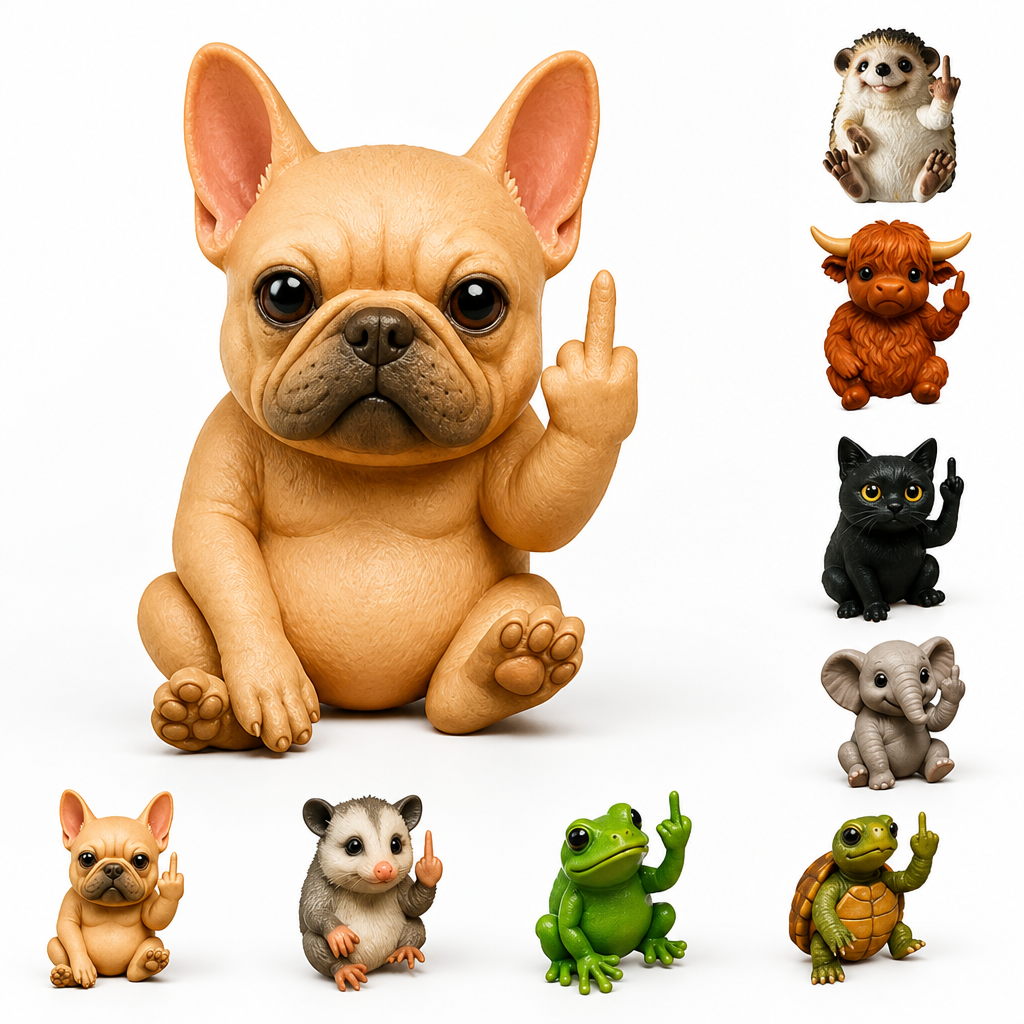 CheekyCritter™ — Give Your Desk a Laugh-Out-Loud Dose of Personality