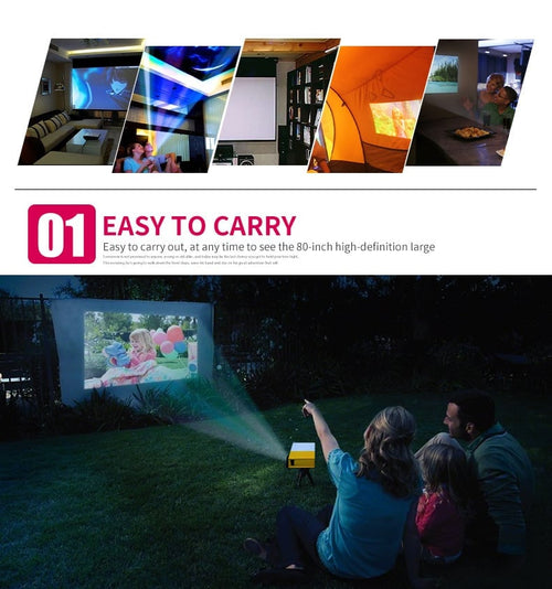 BeamLuxe™ — Pocket-Sized Cinema That Turns Every Space Into Your Ultimate Escape