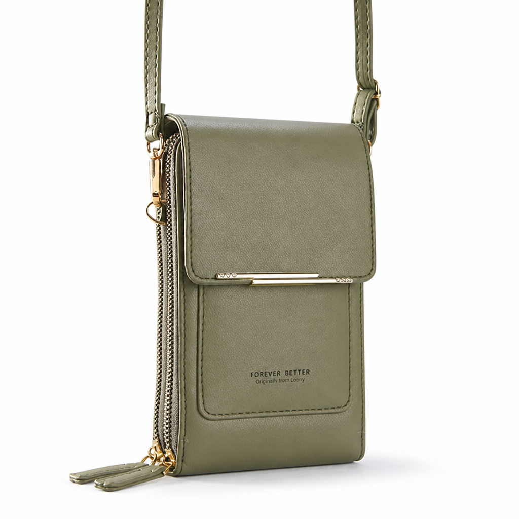 VioraLuxe™ Touchscreen Crossbody — Stay Effortlessly Connected and Secure All Day Long
