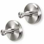 SteadyGrip™ Stainless Steel Suction Cup Hooks — Hang Heavy Decor Confidently Without a Trace or Fuss