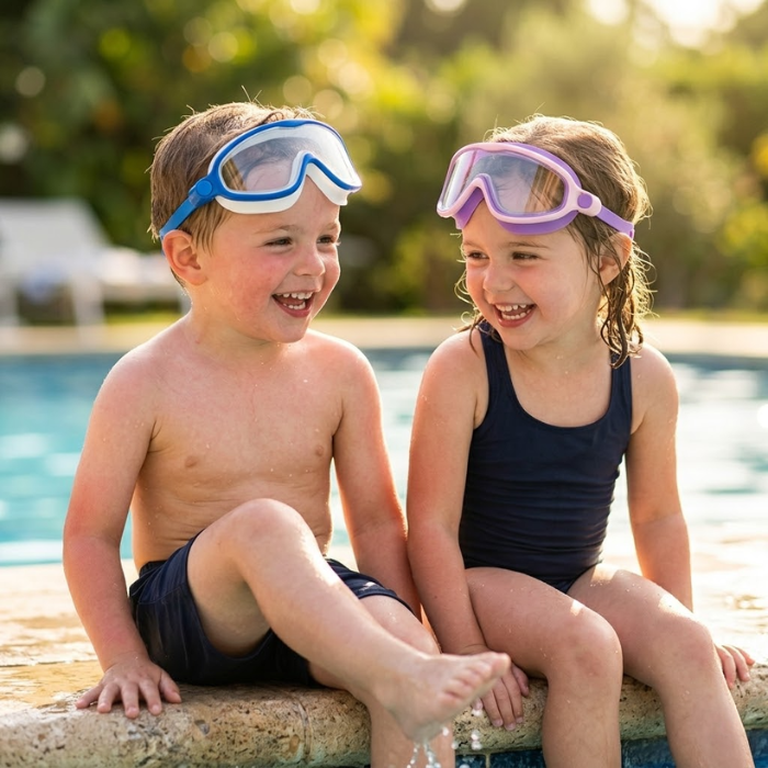 HydraVision™ Goggles — Let Your Child Swim Confidently with Crystal-Clear, Leakproof Comfort