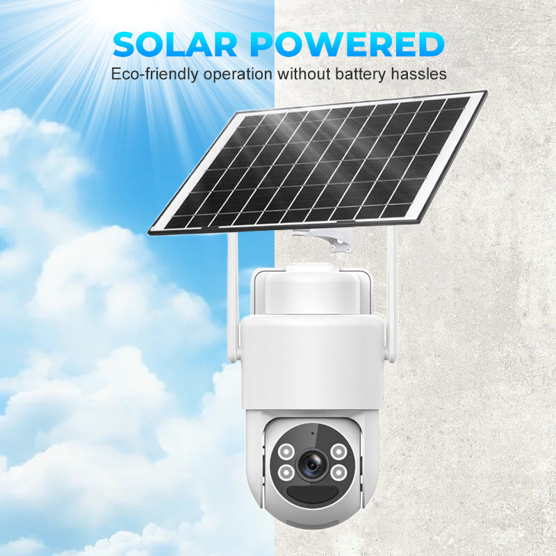 SolarRay™ — Never Miss a Moment with 24/7 Solar-Powered Security That Puts You in Control