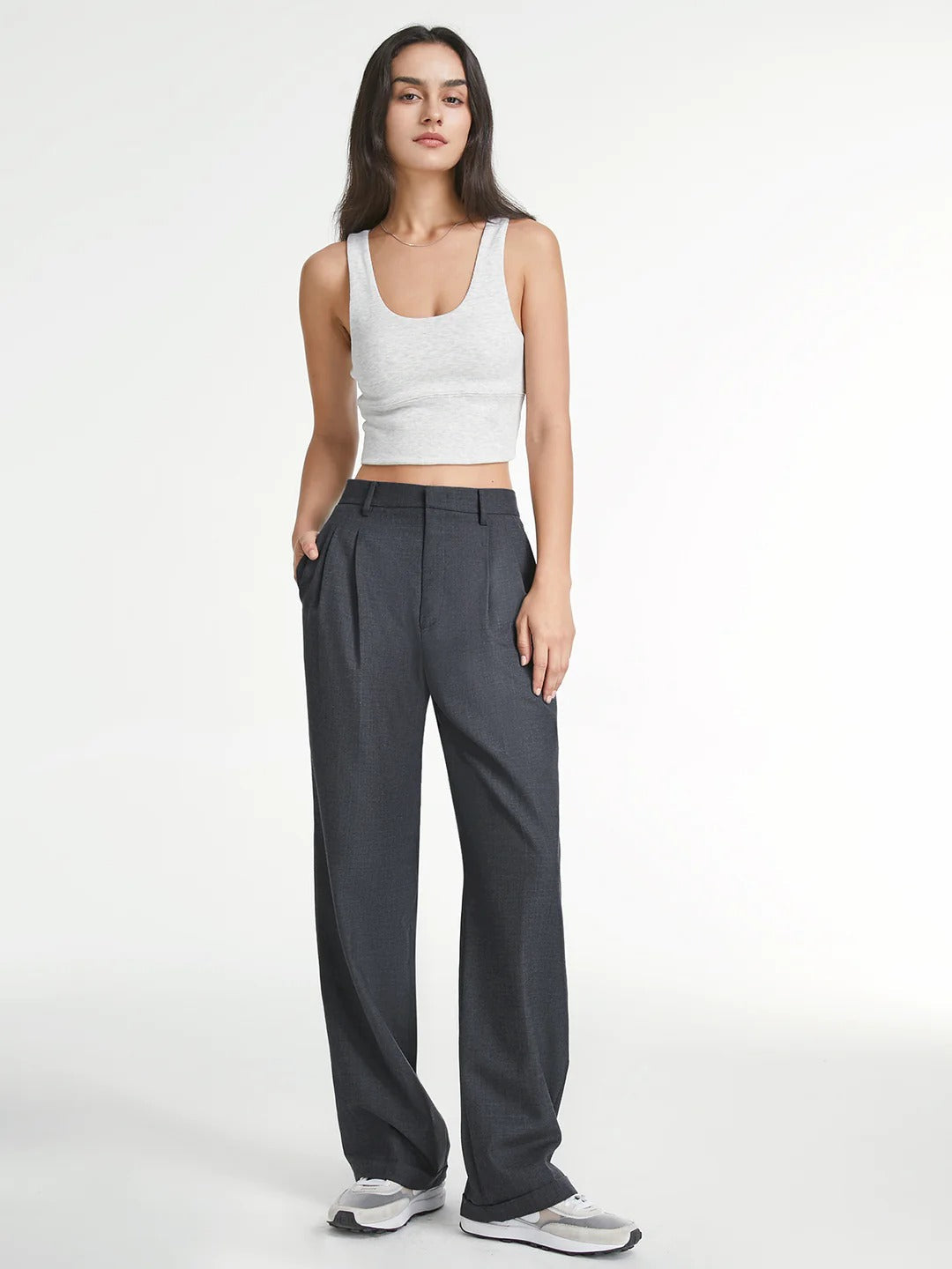 Wide Leg Tailored Pants™ — Unmatched Comfort That Celebrates Your Curves All Day Long