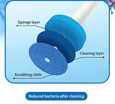 PureScrub™ — Hands-Free Power Cleaning That Leaves Your Bathroom Sparkling and Fresh Every Time