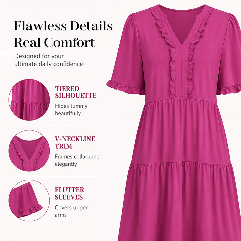 LunaFleur™ — Wrap Yourself in Breathable Elegance and Unstoppable Confidence