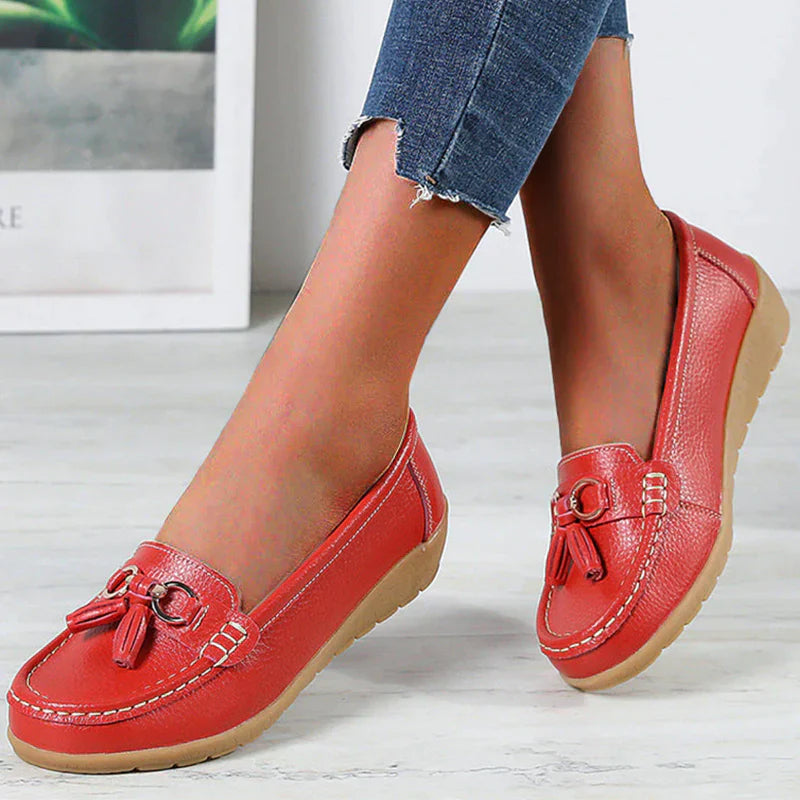 VelaEase™ Moccasins — Slip Into All-Day Relief and Confident Comfort