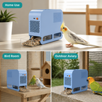 BreezeCrack™ Electric Seed Separator — Pure, Mess-Free Seeds That Keep Your Birds Happy and Healthy