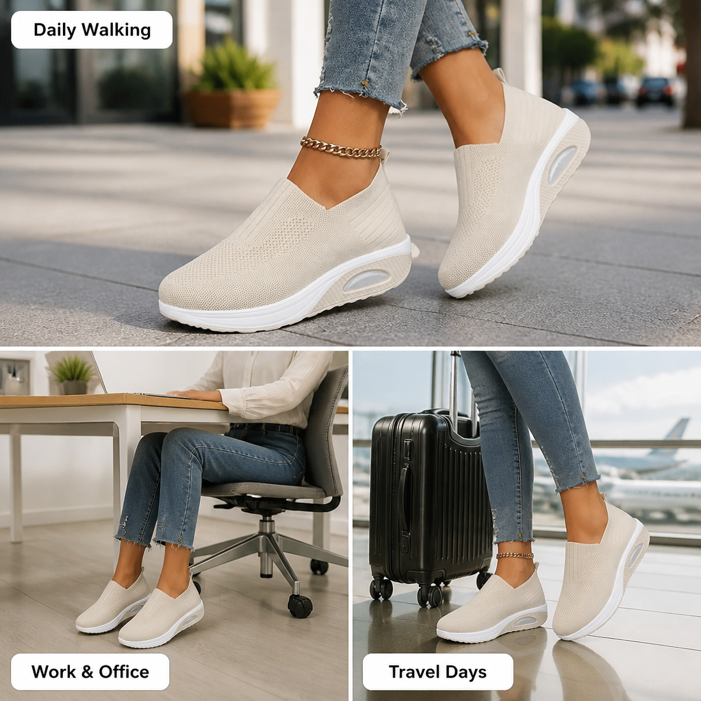 SerenStep™ — Step Confidently All Day Without Foot Pain or Fatigue